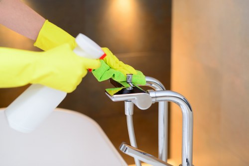 Steam carpet cleaning for a busy SW9 office or commercial space
