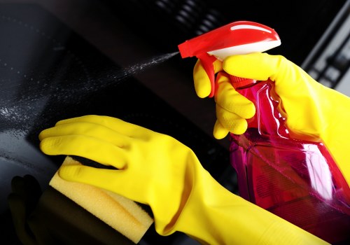 SW9 cleaning professionals handling detailed room cleaning